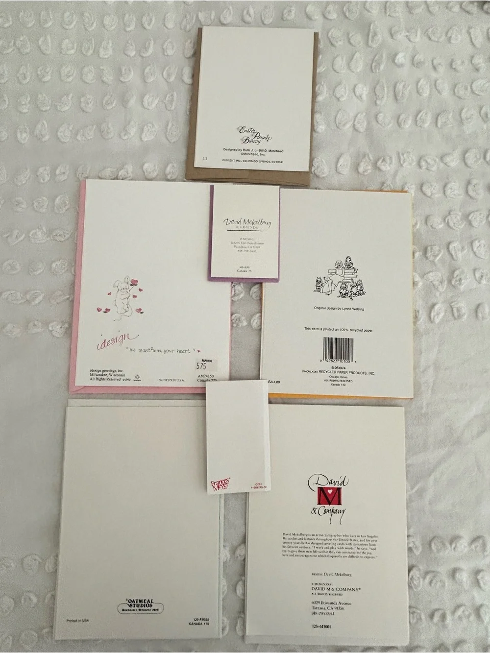LOT of 25 Brand New Random Greeting Cards w/Envelopes Birthday, Anniversary Etc.
